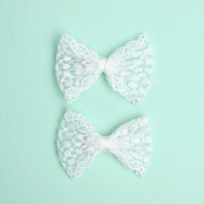 Desiring Fashion Hairpins & Clips - Little People Gears Hairpins & Clips Iluvlittlepeople Standard White 