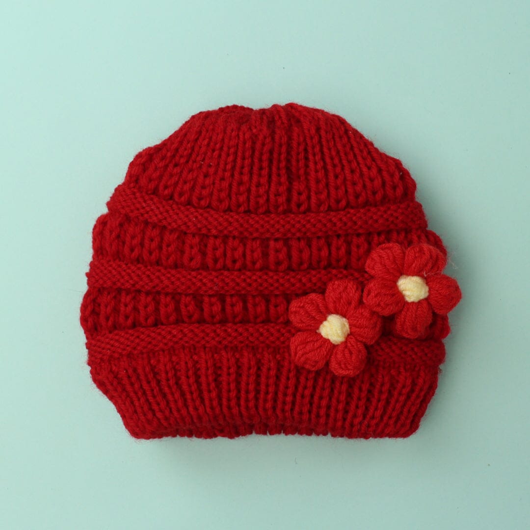 Modern & Stylish Cap - Little People Gears Caps Iluvlittlepeople 0-24 Months Modern Maroon