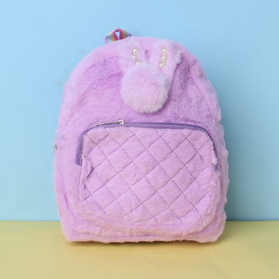 Stylish Purple Themed Premium Quality Kids Backpack Bag Bags Iluvlittlepeople Standard Purple Modern