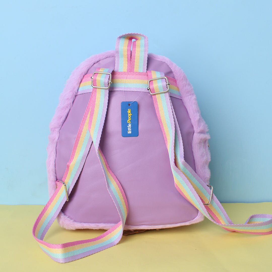 Stylish Purple Themed Premium Quality Kids Backpack Bag Bags Iluvlittlepeople 