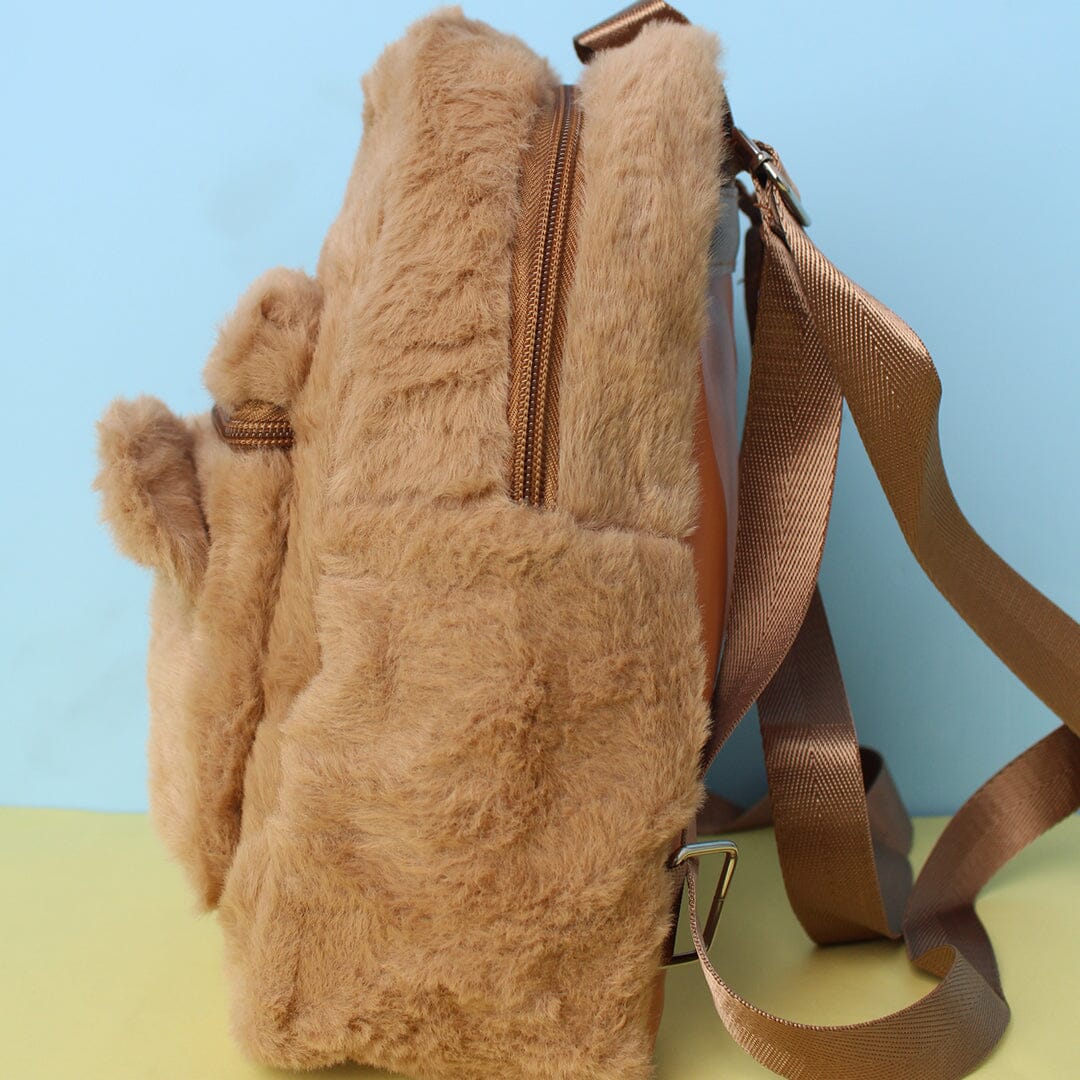 Stylish Brown Themed Kids Backpack Bag Bags Iluvlittlepeople 