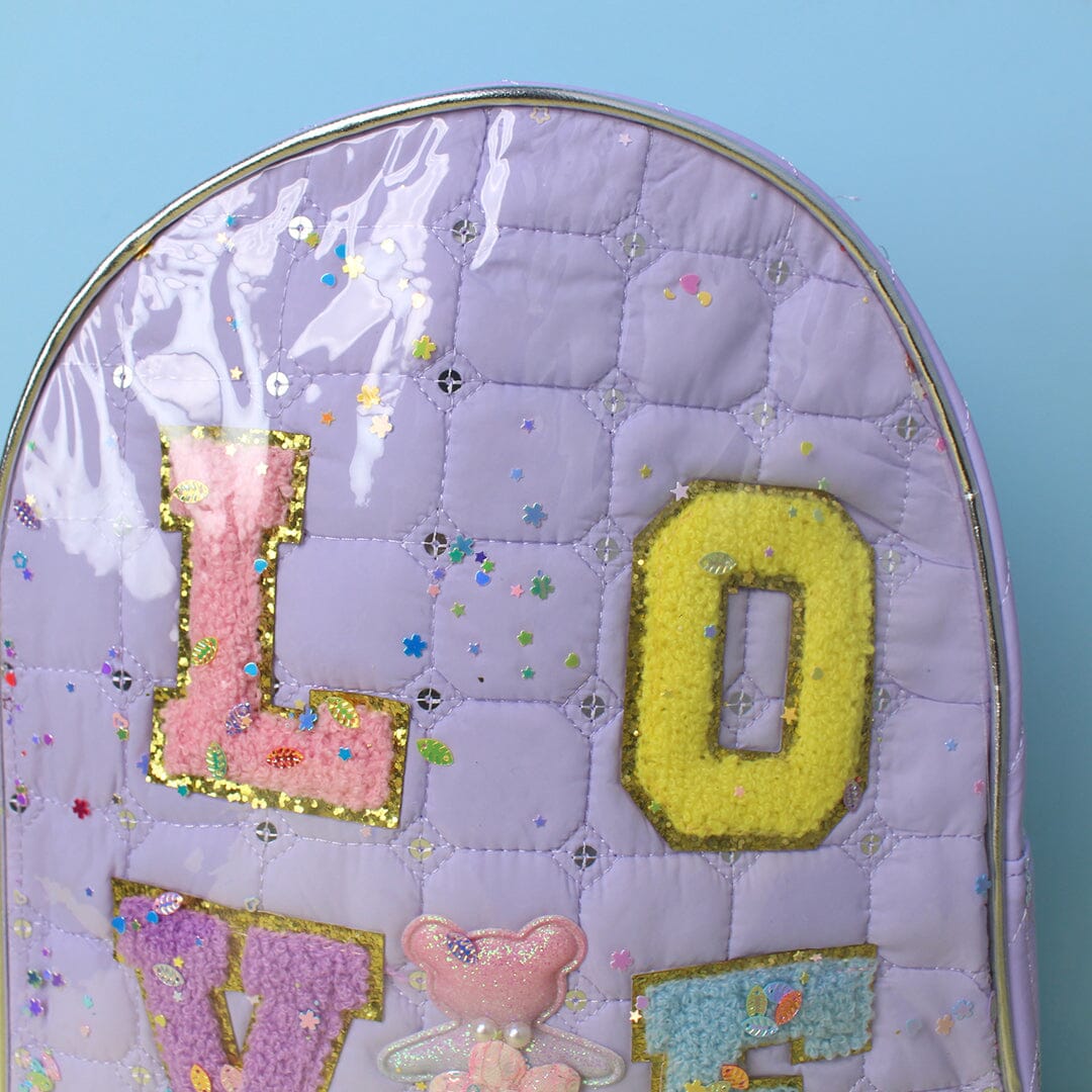 Inspire Purple Themed Kids Backpack Bag Bags Iluvlittlepeople 
