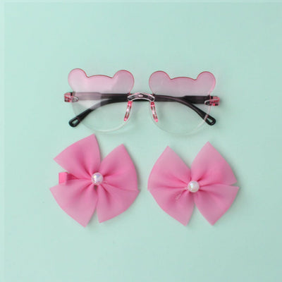Stylish Sunglasses & Headband - Little People Gears Sunglasses & Headband Iluvlittlepeople Standard Pink Modern