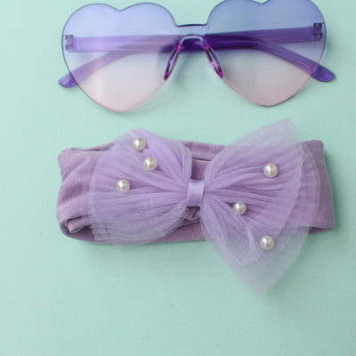 Stylish Sunglasses & Headband - Little People Gears Sunglasses & Headband Iluvlittlepeople 