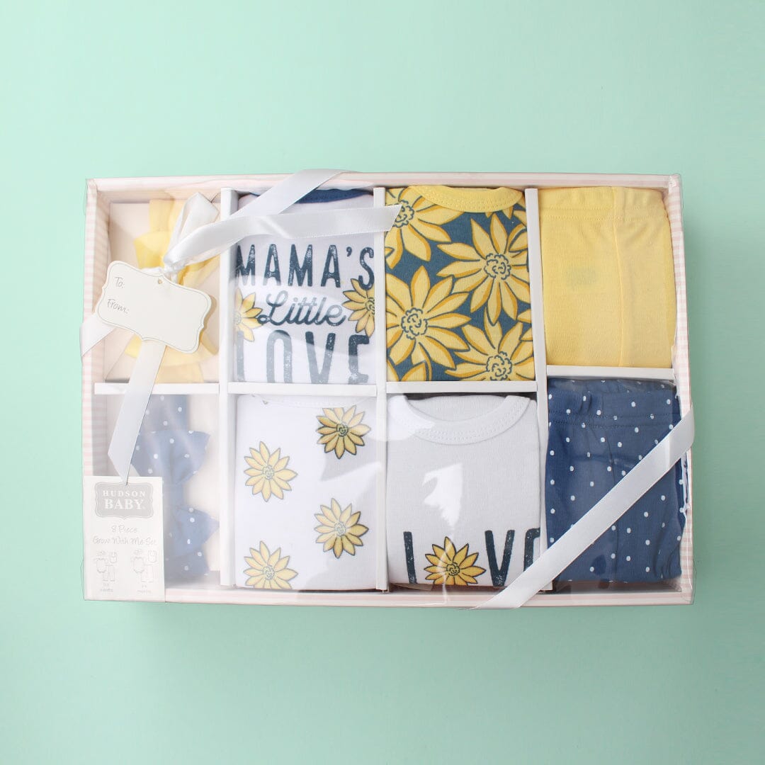 Stylish Baby Girl Romper Gift Set - Little People Gears Jumpsuits & Rompers Iluvlittlepeople 3-6 Months Multi Cotton