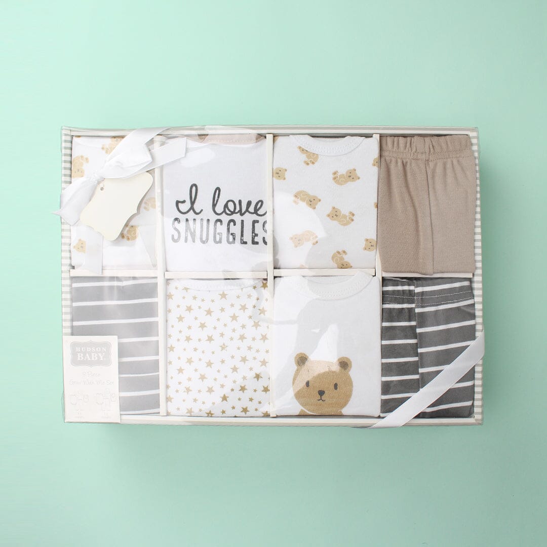 Stylish Baby Kids Romper Gift Set - Little People Gears Jumpsuits & Rompers Iluvlittlepeople 3-6 Months Multi Cotton