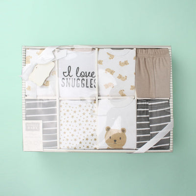 Stylish Baby Kids Romper Gift Set - Little People Gears Jumpsuits & Rompers Iluvlittlepeople 3-6 Months Multi Cotton