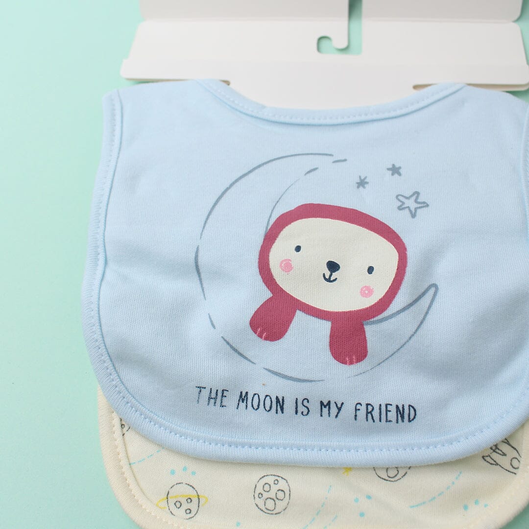 Decent Comfy Bibs & Socks Set - Little People Gears Bibs Set Iluvlittlepeople 