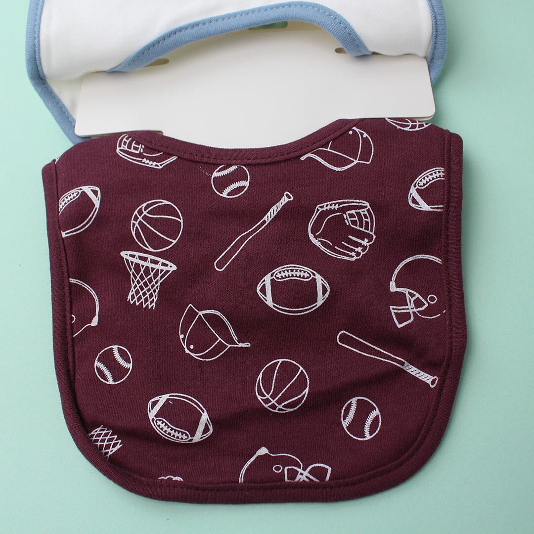 Decent Comfy Bibs & Socks Set - Little People Gears Bibs Set Iluvlittlepeople 