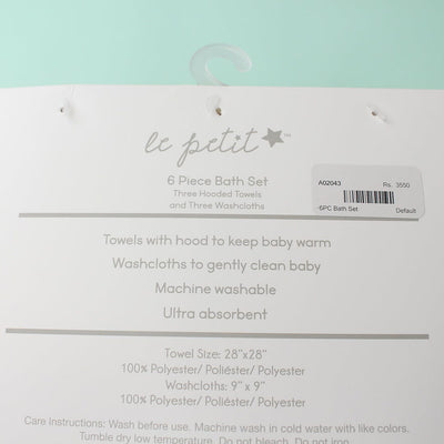 Stylish Comfy Baby Wash Cloths - Little People Gears Wash Cloths Iluvlittlepeople 