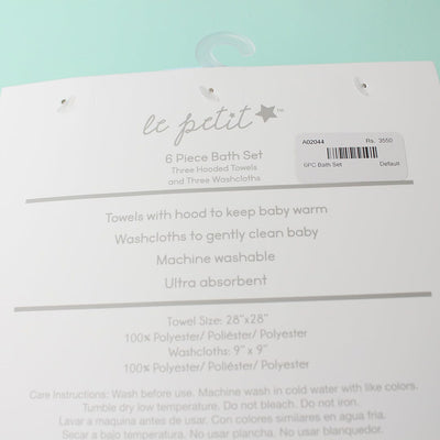 Stylish Comfy Baby Wash Cloths - Little People Gears Wash Cloths Iluvlittlepeople 