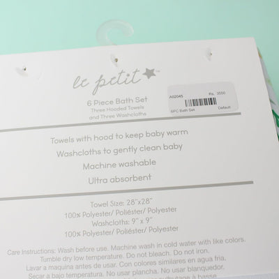 Stylish Comfy Baby Wash Cloths - Little People Gears Wash Cloths Iluvlittlepeople 