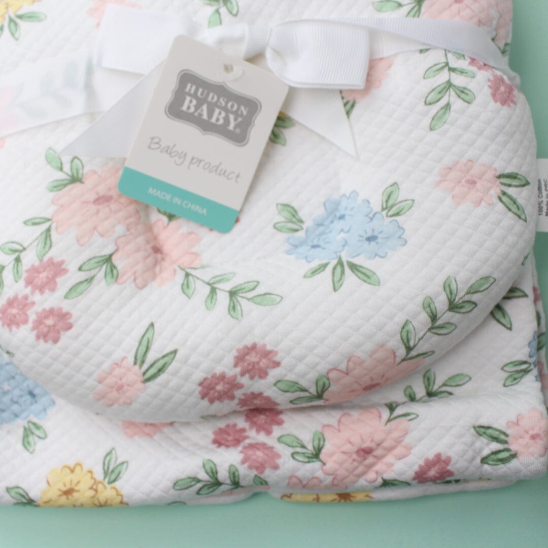 Modern Baby Pillow & Blanket - Little People Gears Baby Pillow Iluvlittlepeople 