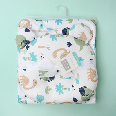 Modern Baby Pillow & Blanket - Little People Gears Baby Pillow Iluvlittlepeople 0-24 Months White Modern