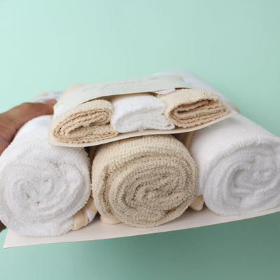 Stylish Comfy Baby Wash Cloths - Little People Gears Wash Cloths Iluvlittlepeople 