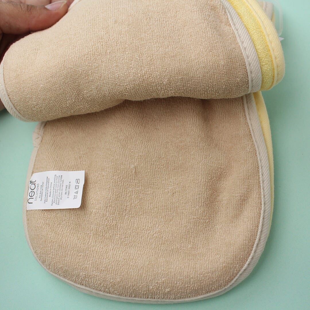 Cozy Comfy Baby Burp Cloths - Little People Gears Burp Cloths Iluvlittlepeople 