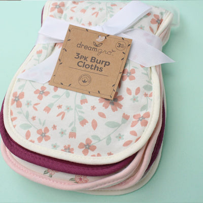 Cozy Comfy Baby Burp Cloths - Little People Gears Burp Cloths Iluvlittlepeople 