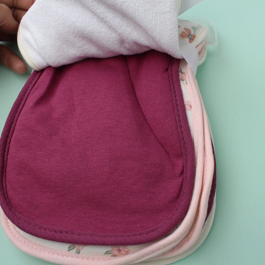 Cozy Comfy Baby Burp Cloths - Little People Gears Burp Cloths Iluvlittlepeople 