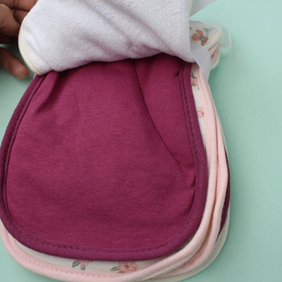 Cozy Comfy Baby Burp Cloths - Little People Gears Burp Cloths Iluvlittlepeople 