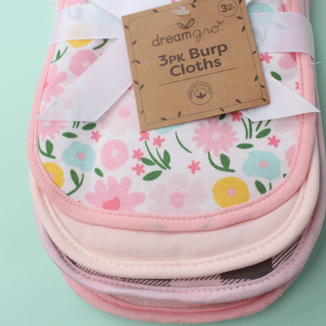 Cozy Comfy Baby Burp Cloths - Little People Gears Burp Cloths Iluvlittlepeople 