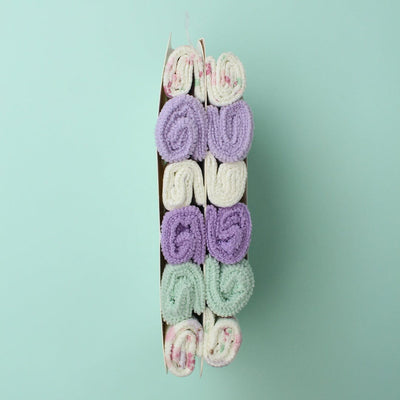 Modern Baby Wash Cloths - Little People Gears Wash Cloths Iluvlittlepeople 