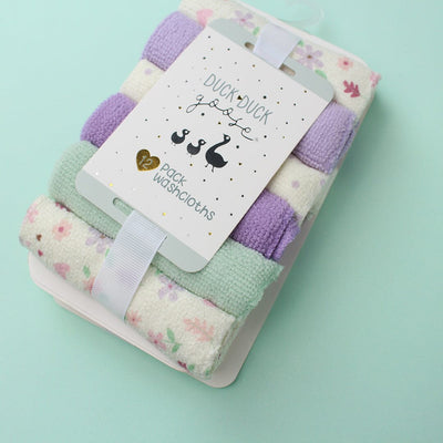 Modern Baby Wash Cloths - Little People Gears Wash Cloths Iluvlittlepeople 
