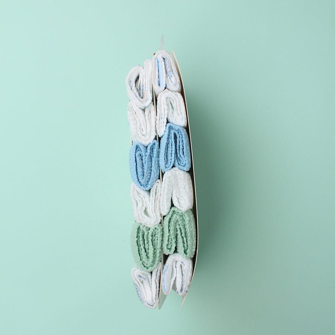 Modern Baby Wash Cloths - Little People Gears Wash Cloths Iluvlittlepeople 