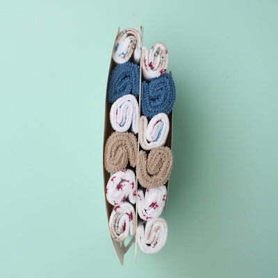 Modern Baby Wash Cloths - Little People Gears Wash Cloths Iluvlittlepeople 