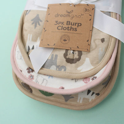 Cozy Comfy Baby Burp Cloths - Little People Gears Burp Cloths Iluvlittlepeople 