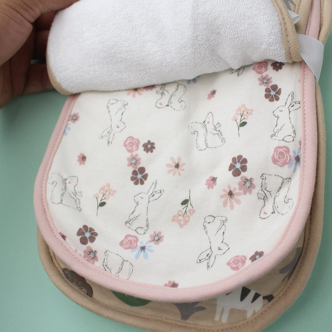 Cozy Comfy Baby Burp Cloths - Little People Gears Burp Cloths Iluvlittlepeople 