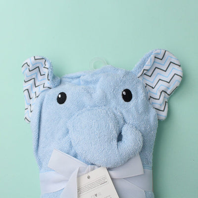 Cozy Hooded Baby Towel - Little People Gears Towels Iluvlittlepeople 