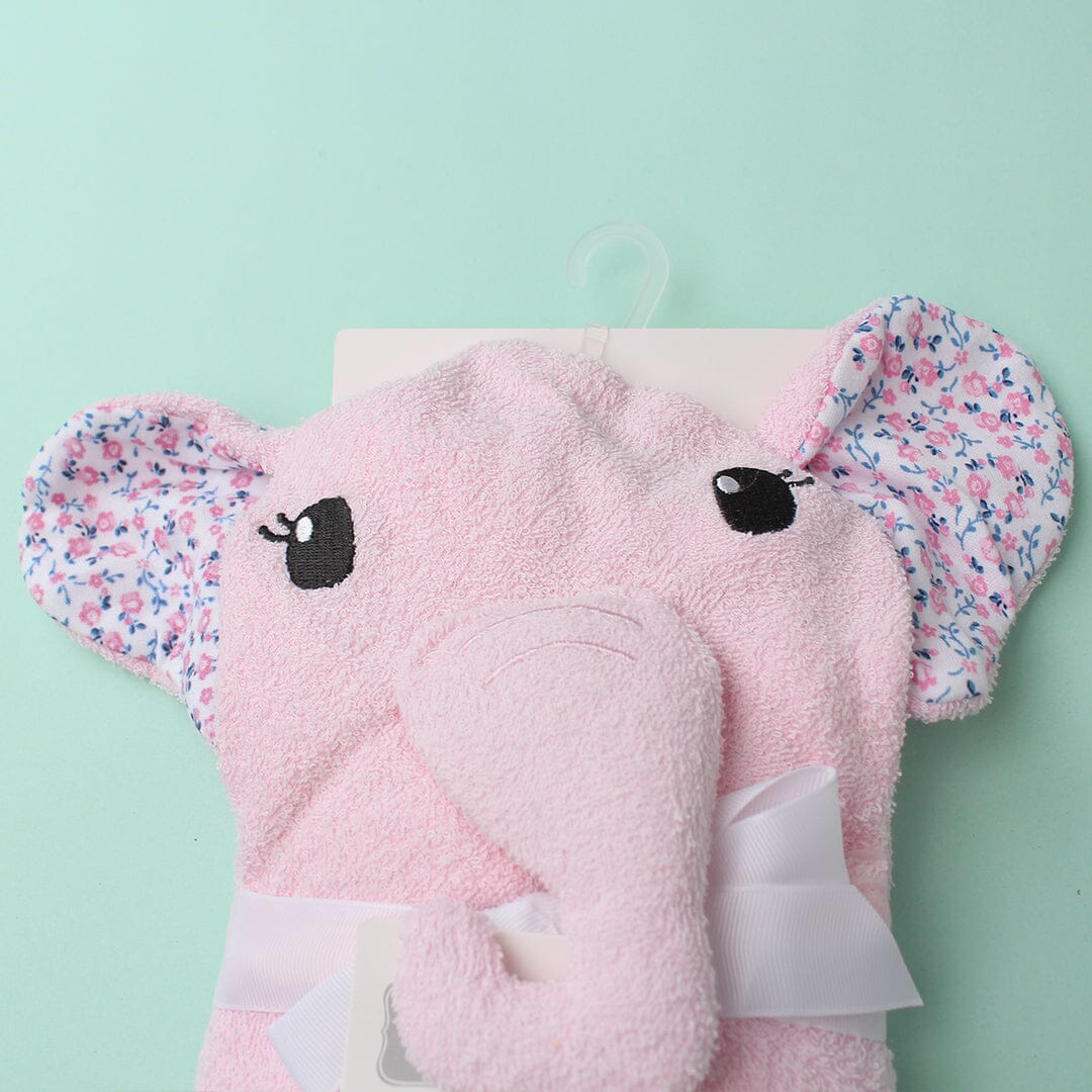 Cozy Hooded Baby Towel - Little People Gears Towels Iluvlittlepeople 