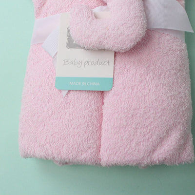 Cozy Hooded Baby Towel - Little People Gears Towels Iluvlittlepeople 