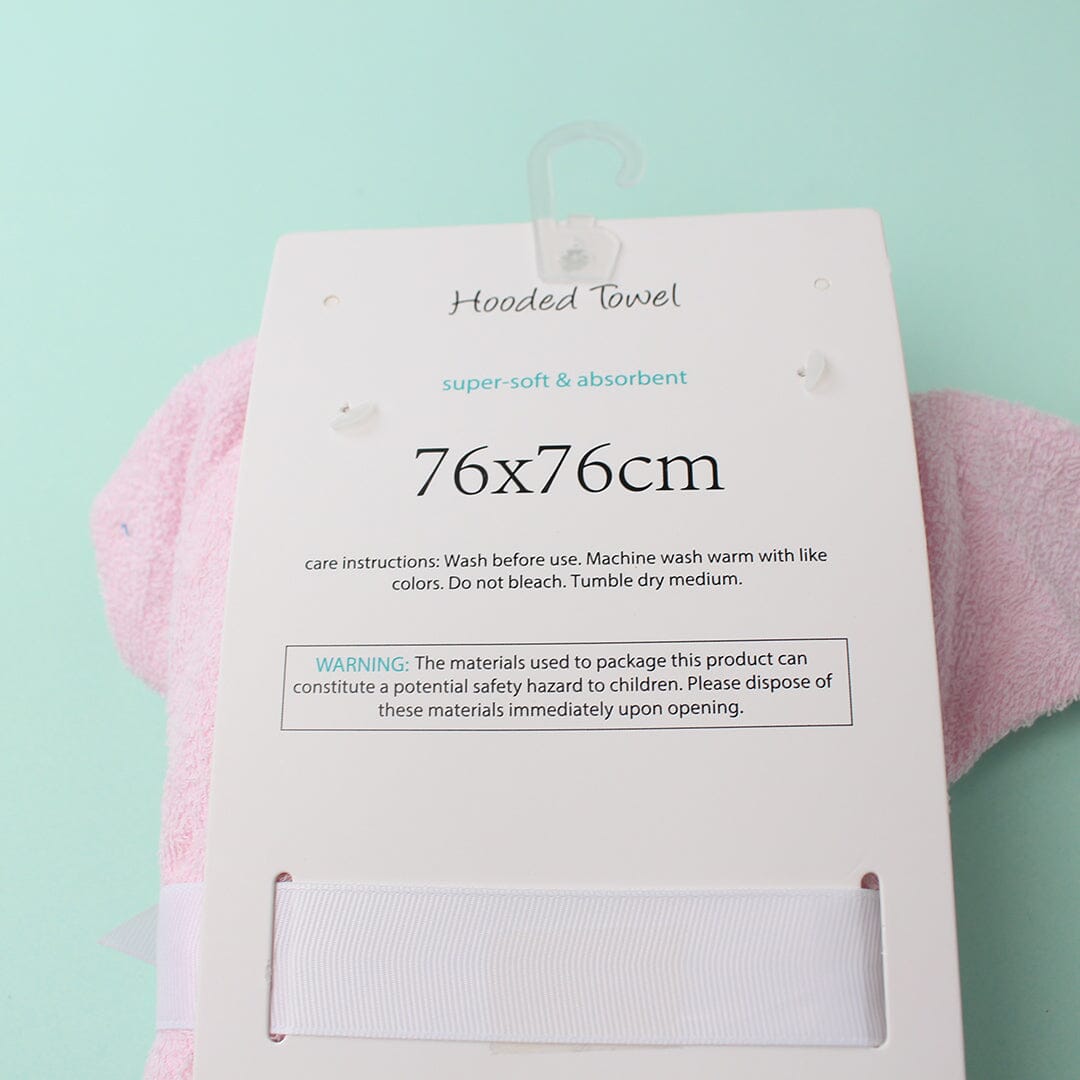 Cozy Hooded Baby Towel - Little People Gears Towels Iluvlittlepeople 