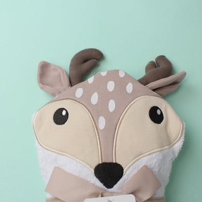 Cozy Hooded Baby Towel - Little People Gears Towels Iluvlittlepeople 