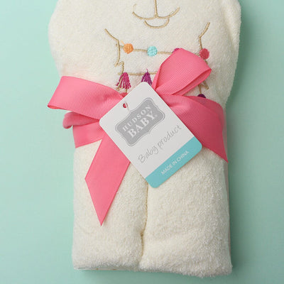 Cozy Hooded Baby Towel - Little People Gears Towels Iluvlittlepeople 