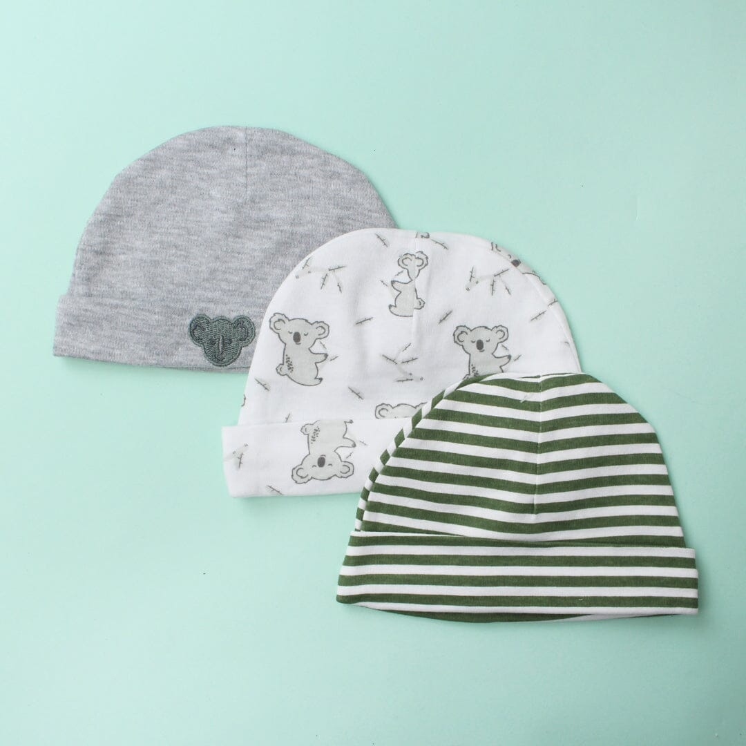 Stylish Caps Set - Little People Gears Caps Iluvlittlepeople 0-9 Months Modern Multi