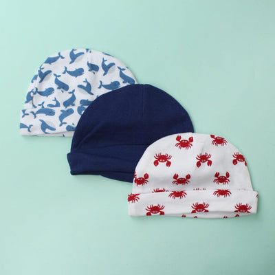 Stylish Caps Set - Little People Gears Caps Iluvlittlepeople 0-9 Months Modern Multi