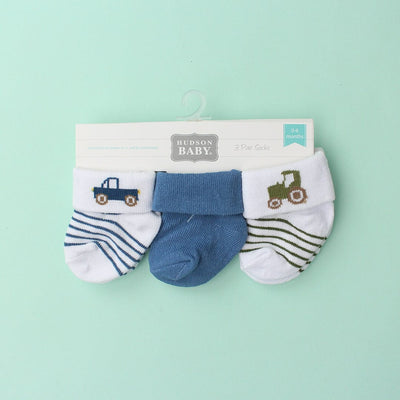 Attractive Socks Set - Little People Gears Socks Set Iluvlittlepeople 0-24 Months Blue Stylish