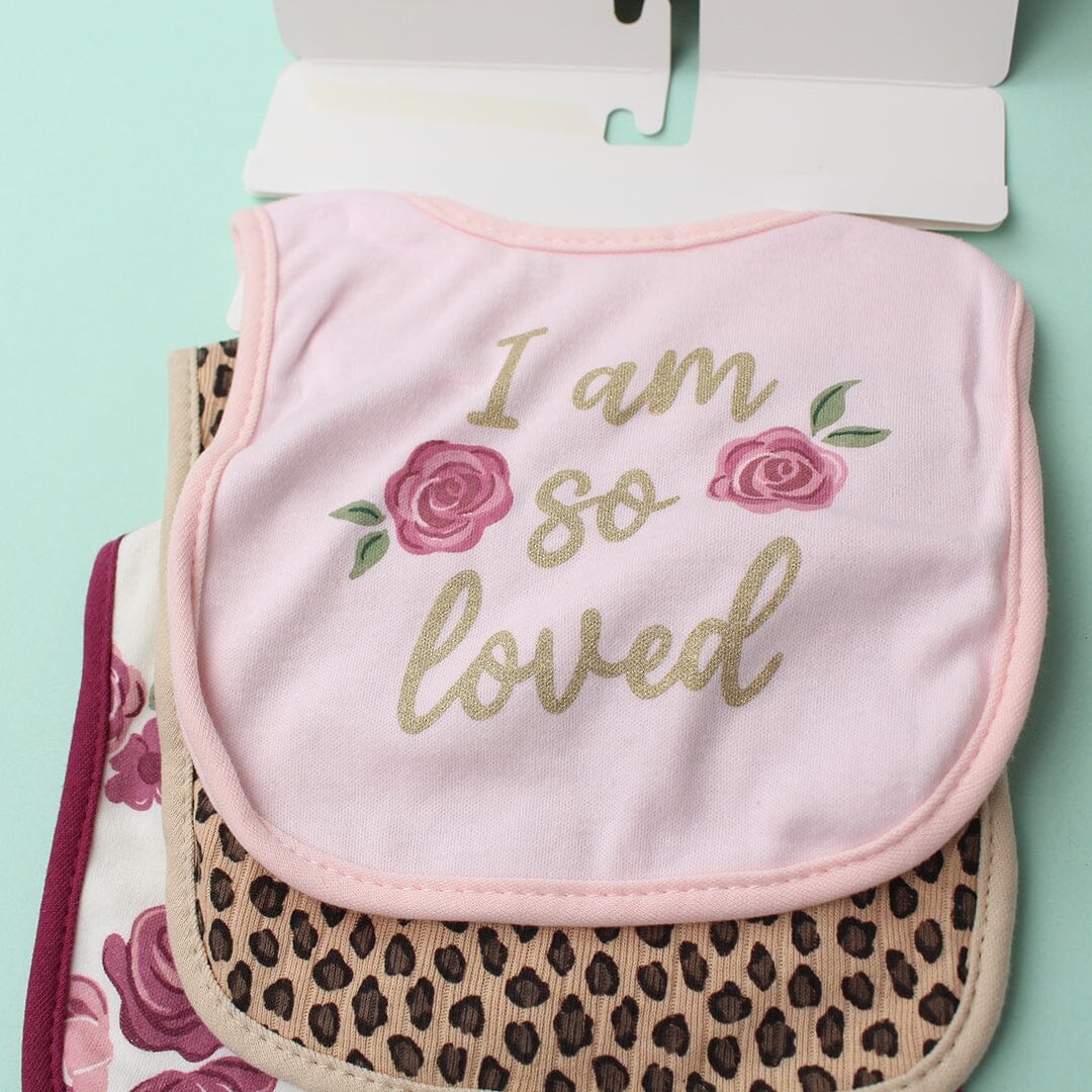 Decent Comfy Bibs & Socks Set - Little People Gears Bibs Set Iluvlittlepeople 