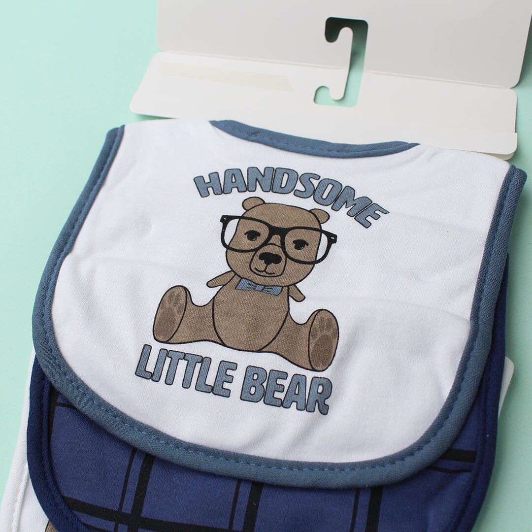 Decent Comfy Bibs & Socks Set - Little People Gears Bibs Set Iluvlittlepeople 