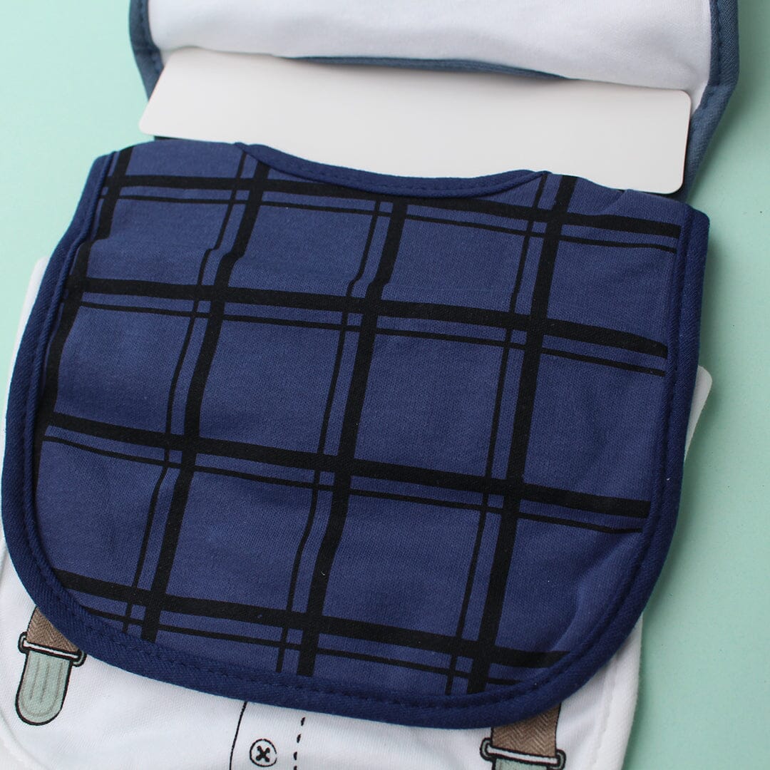 Decent Comfy Bibs & Socks Set - Little People Gears Bibs Set Iluvlittlepeople 