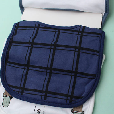 Decent Comfy Bibs & Socks Set - Little People Gears Bibs Set Iluvlittlepeople 