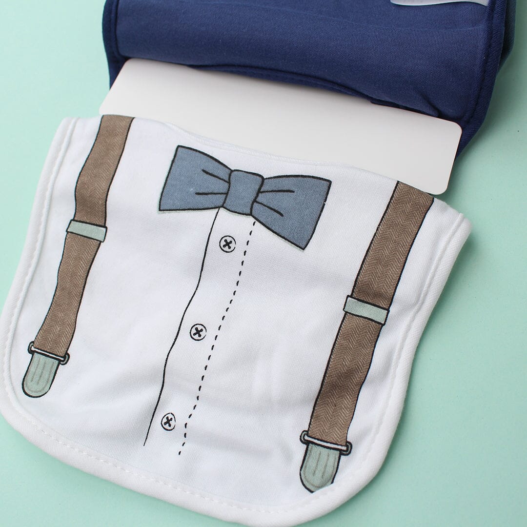Decent Comfy Bibs & Socks Set - Little People Gears Bibs Set Iluvlittlepeople 