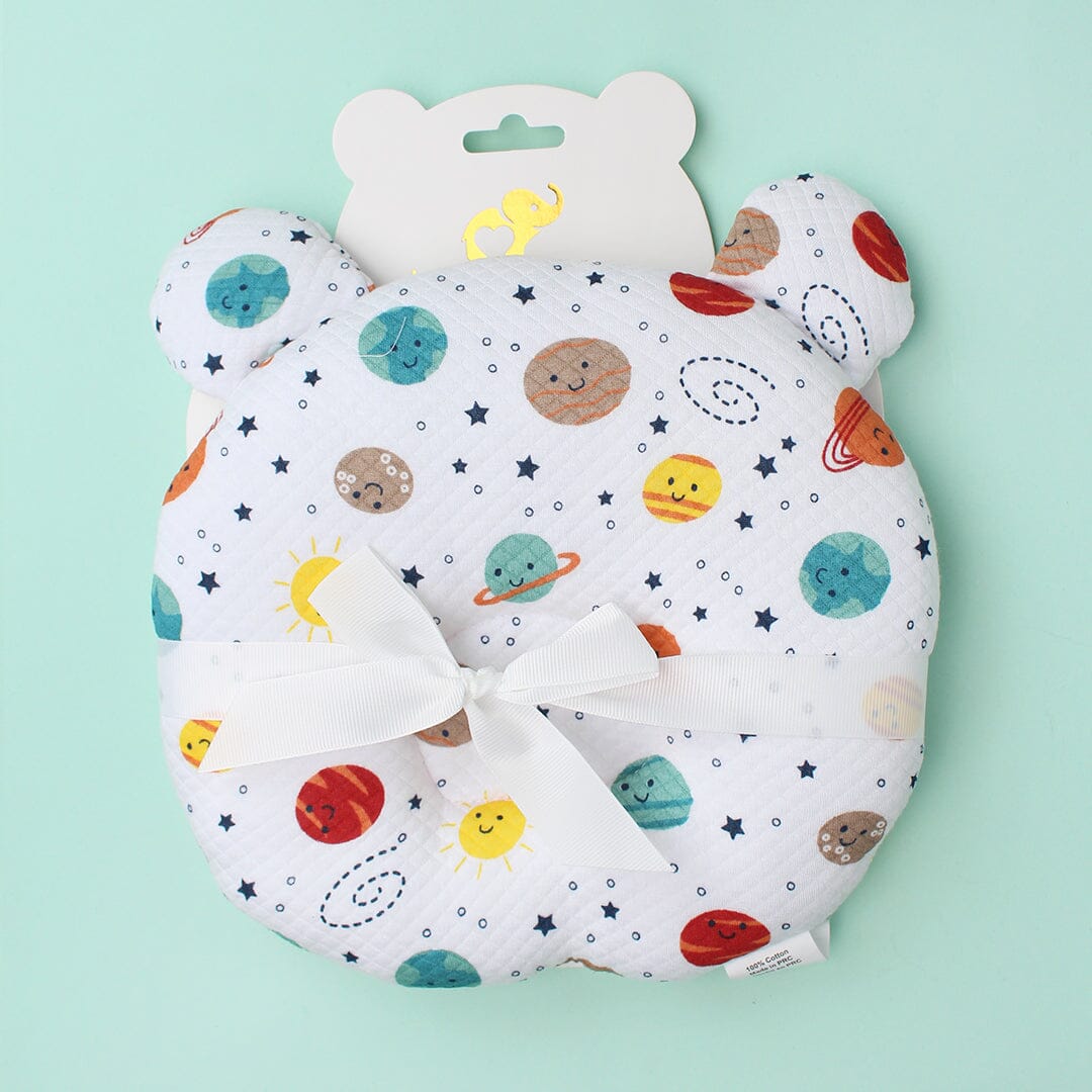 Desire Comfort Baby Pillow - Little People Gears Baby Pillow Iluvlittlepeople 0-24 Months White Modern