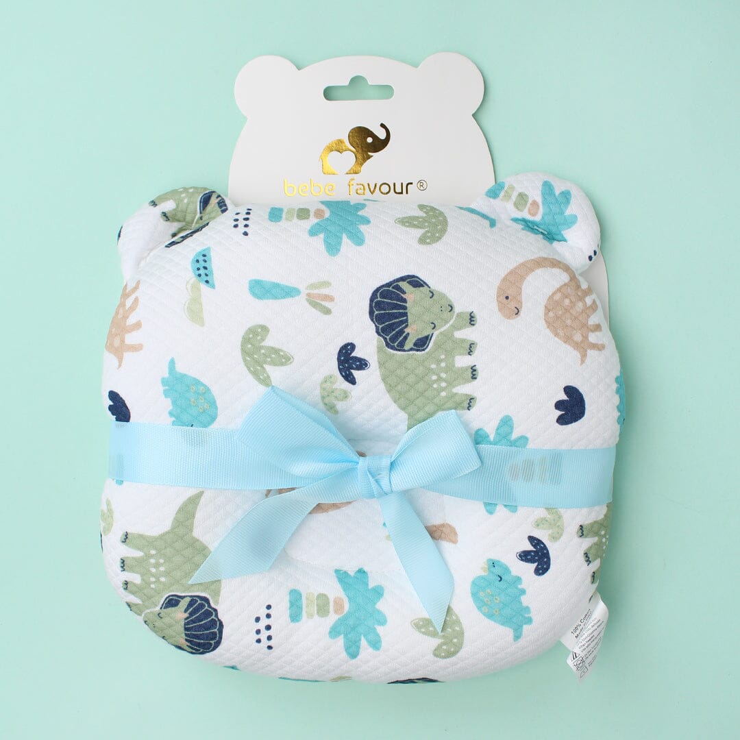 Desire Comfort Baby Pillow - Little People Gears Baby Pillow Iluvlittlepeople 0-24 Months Blue Modern