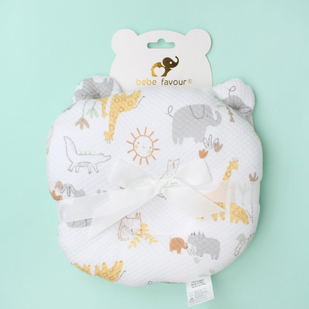 Desire Comfort Baby Pillow - Little People Gears Baby Pillow Iluvlittlepeople 0-24 Months White Modern