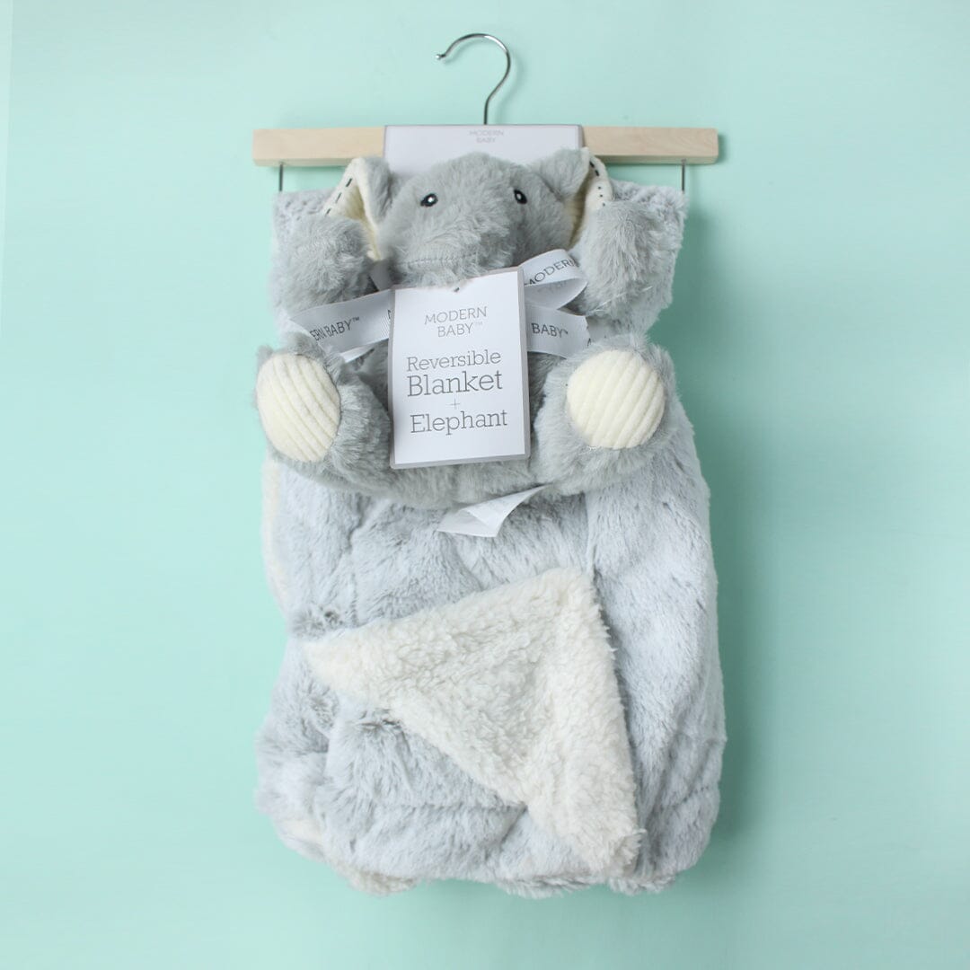 Cozy Baby Blanket & Character Pillow - Little People Gears Blankets Iluvlittlepeople 0-24 Months Grey Modern