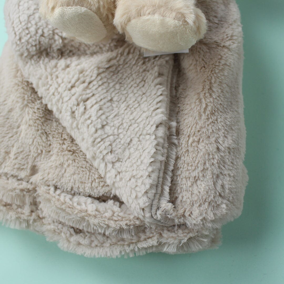 Cozy Baby Blanket & Character Pillow - Little People Gears Blankets Iluvlittlepeople 