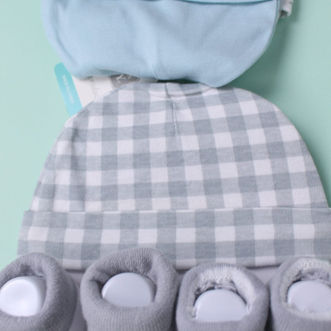 Modern Caps & Socks Set - Little People Gears Caps Iluvlittlepeople 